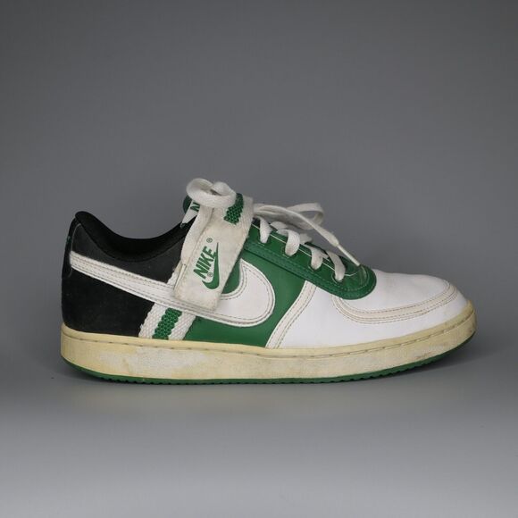 Nike Vandal 2007 US8 UK 7 Men\'s White Green Black 100718034 Sneakers VGUC